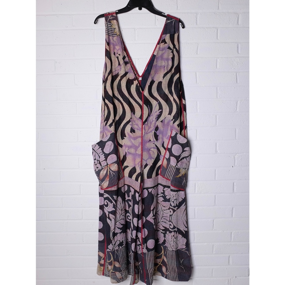 Mieko Mintz Reversible Printed Kantha Jumpsuit